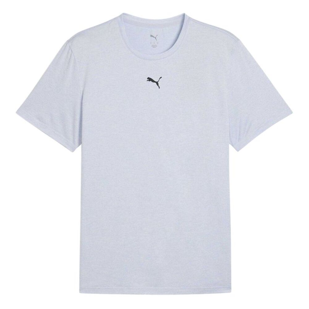 Puma Mens Essentials Logo Regular T-Shirt / Grey Heather
